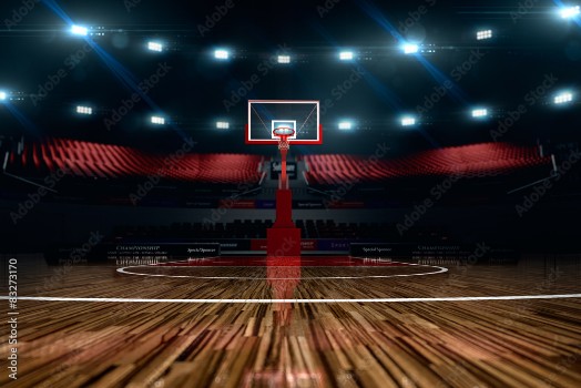 Picture of Basketball court Sport arena 